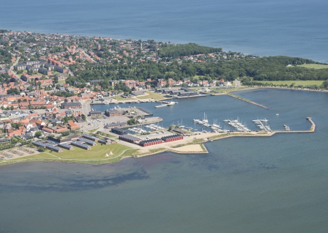Havnefoto Morsø Sejlklub &amp; Marina