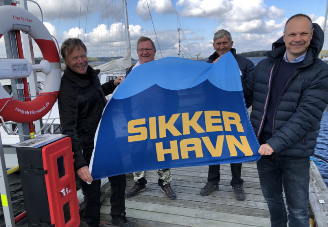 Veddelev-Strands-lystbaadehavn-sikker-havn-certificeret